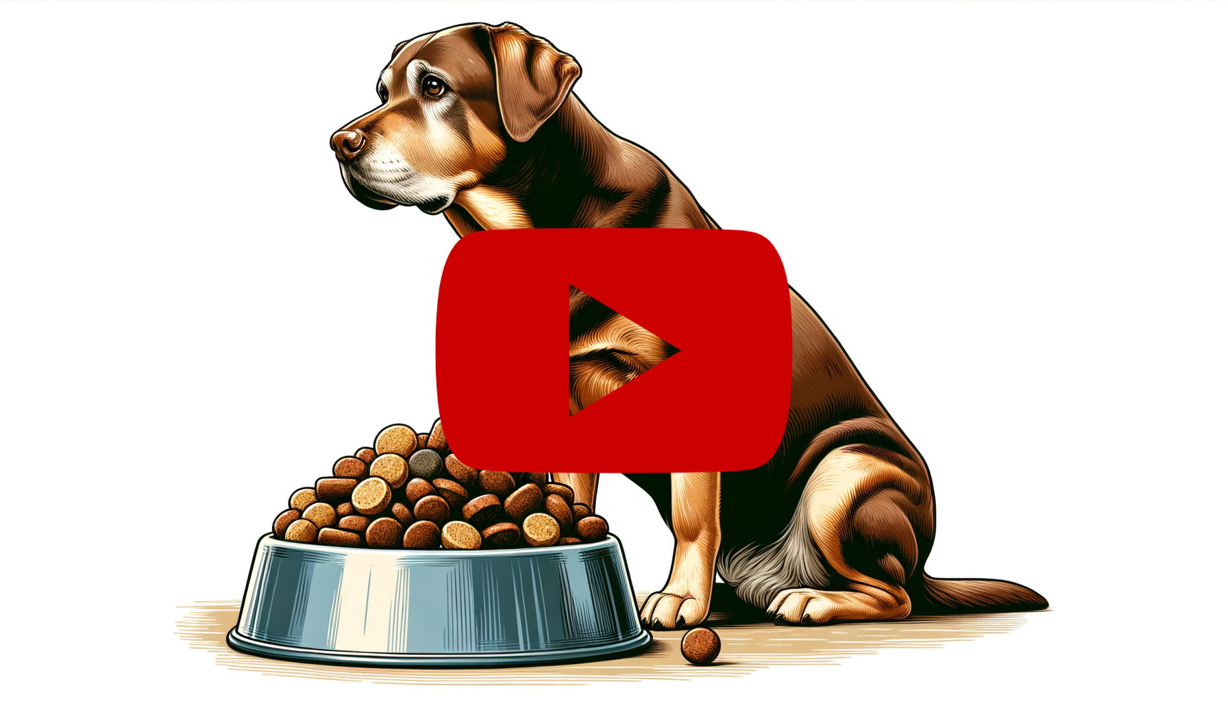 Dog play video